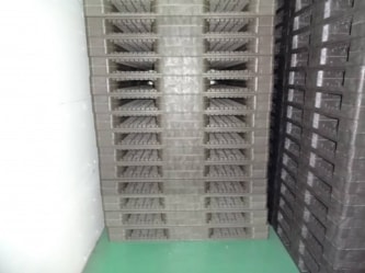 中古樹脂パレット