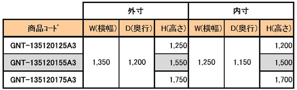 W1350A3 パレットに優しい逆ネスティングラック