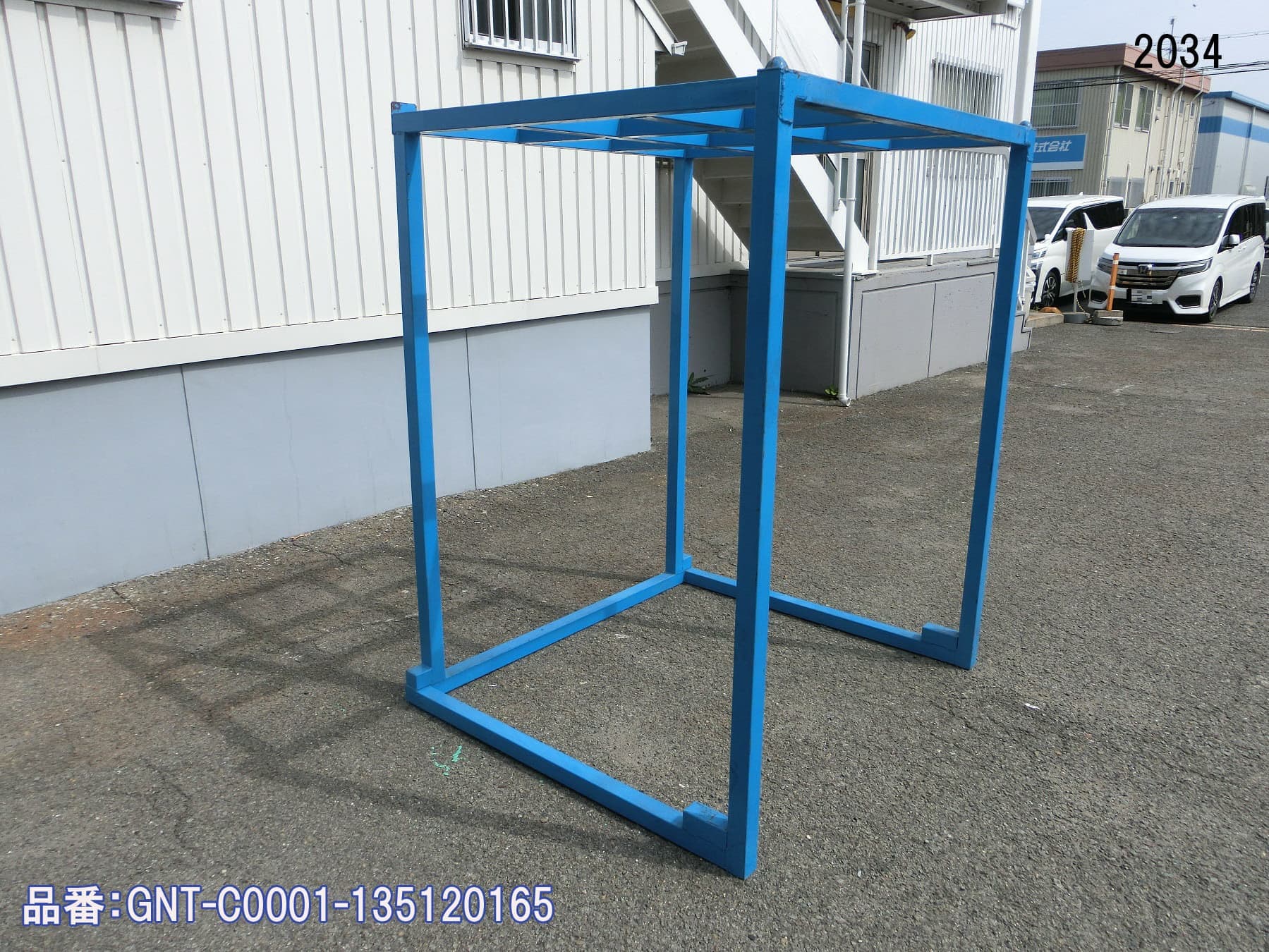 中古逆ネステナー 青色